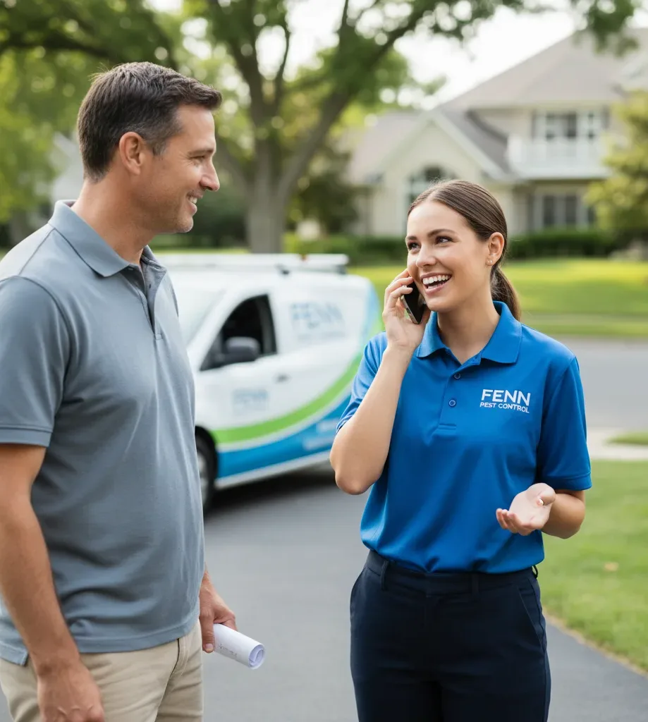 Fenn Pest Control customer support in Vermillion